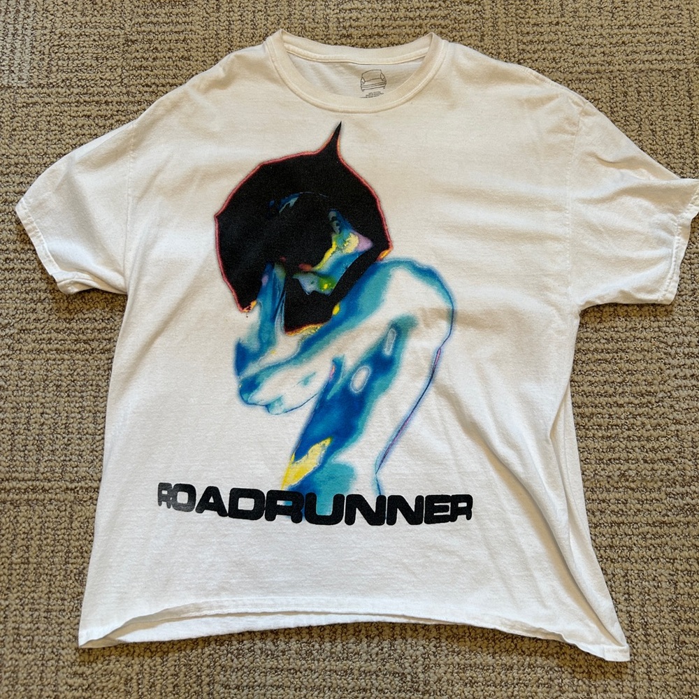 BROCKHAMPTON White Roadrunner Graphic T-Shirt